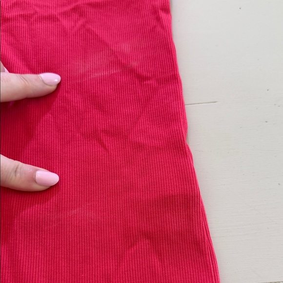 Madewell (Re)generative Cotton Ribbed Scoopneck Tee Size XS - Picture 3 of 13